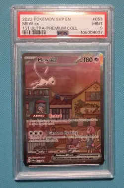 Pokemon EX Super Premium Collection Scarlet & Violet Promo Graded PSA 9 MINT - Image 2