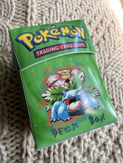 Venusaur/Gyarados Pokemon Deck Box TCG 1999 Ultra Pro Wizards Of The Coast - Image 1