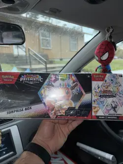 Pokemon TCG Prismatic Evolutions Surprise Box/Booster Bundle Combo Sealed New - Image 1