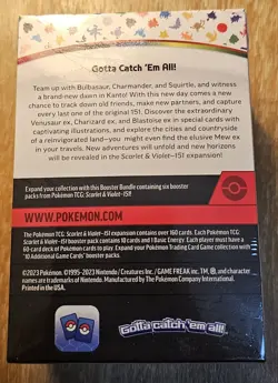 Pokemon 151 Booster Bundle. Sealed! 6 Packs. English Edition. Scarlet And Violet - Image 2