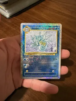 Pokemon TCG 2002 Seadra 63/110 Legendary Collection Reverse HOLO Foil - Image 1