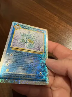 Pokemon TCG 2002 Seadra 63/110 Legendary Collection Reverse HOLO Foil - Image 4