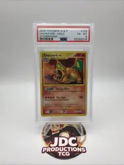 2008 Pokemon Diamond & Pearl Stormfront #103 Charizard-Holo PSA 6 - Image 1