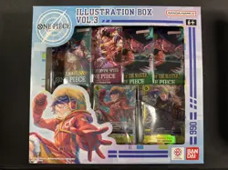 One Piece TCG Sealed Illustration Box Vol.3 Monkey.D.Luffy Roronoa Zoro - Image 1