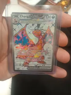 Charizard ex Tera Full Art SVP EN 056 – Promo – NM/M – Pokemon Card - Image 1