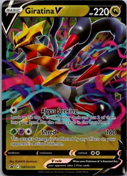 Giratina V Promo SWSH: Sword & Shield Promo Cards SWSH259 NM - Image 1