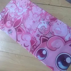 Fairy Pokemon Rubber Playmat Play Mat For Tcg Trading Card Game Jigglypuff - Image 1