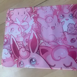 Fairy Pokemon Rubber Playmat Play Mat For Tcg Trading Card Game Jigglypuff - Image 2
