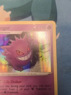 Pokemon TCG Gengar Holo Rare Card 85/202 Sword & Shield Base Set - Image 4