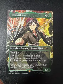 2025 MTG PROMOS PRO TOUR QUALIFER-PARTICIPANT #0002 TIFA LOCKHART - Image 1