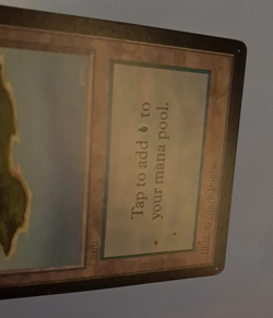 Island MP MTG Magic the Gathering Beta Basic Land (A) - Image 4