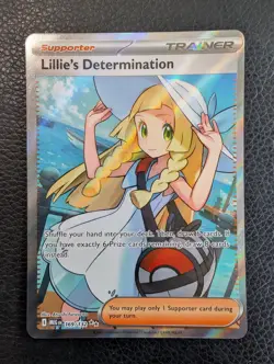 Lillie's Determination - 169/132 Mega Evolution Base Set (Pokemon) Ultra Rare - Image 1