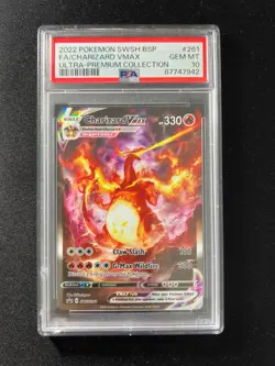 PSA 10 - Charizard VMAX SWSH261 Ultra Premium Collection FA Pokemon - Image 1