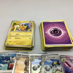 Mixed Bulk Collection of 100+ Pokemon Trading Cards Bundle (14D) MO#8771 - Image 4