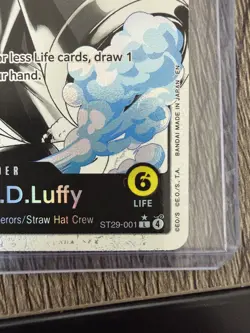 ONE PIECE TCG STARTER ST29-001 MONKEY D LUFFY LEADER ALT ART - ENGLISH - Image 2