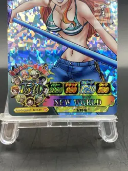 Nami One Piece Berry Match IC CP Rare Holo Japanese BANDAI IC1-CP7 - Image 3