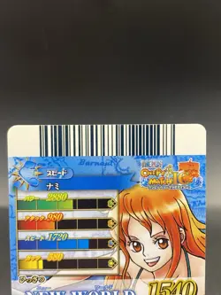 Nami One Piece Berry Match IC CP Rare Holo Japanese BANDAI IC1-CP7 - Image 5
