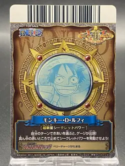 Monkey D Luffy One Piece Berry Match Double Promo Japanese PJ-015 - Image 4