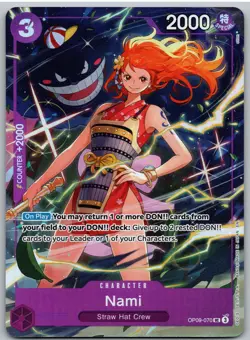 Nami OP09-070 One Piece Premium Card Collection -Best Selection Vol. 4 - Image 1