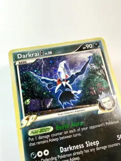 Darkrai G Lv. 58 SP 3/111 Platinum Rising Rivals Holo Rare Pokemon Card 2009 - Image 2