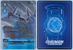 MetalGarurumon BT17-027 R (Alt) Omnimon Binder Set Digimon Card Game EN - Image 1