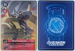 WarGreymon BT17-015 R (Alt) Omnimon Binder Set Digimon Card Game EN - Image 1