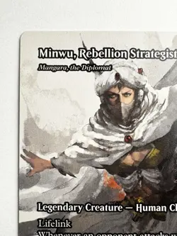 Minwu, Rebellion Strategist 025 – MTG Final Fantasy Showcase Rare Lifegain - Image 2