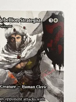 Minwu, Rebellion Strategist 025 – MTG Final Fantasy Showcase Rare Lifegain - Image 3