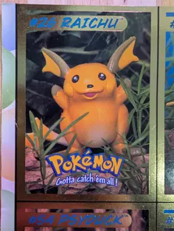 1999 Hasbro Pokemon Toy Wishes Catalogs Uncut Cards Full Set 1-8 Rare Vintage - Image 2