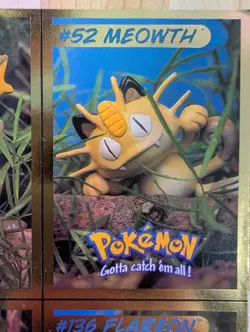 1999 Hasbro Pokemon Toy Wishes Catalogs Uncut Cards Full Set 1-8 Rare Vintage - Image 3