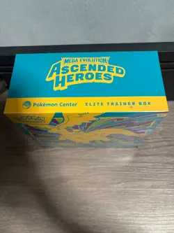 Pokemon TCG Ascended Heroes Pokemon Center Elite Trainer Box ETB | Small Rip - Image 3