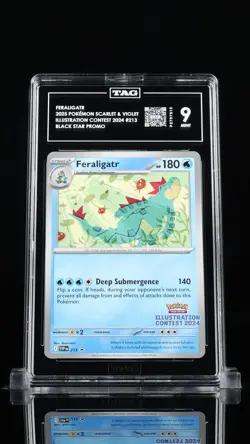 Pokemon Scarlet & Violet Black Star Promos Feraligatr TAG 9 #213 - Image 1
