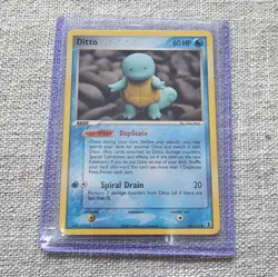 Pokemon TCG Ditto EX Delta Species Card 64/113 Regular Common NM - Image 1