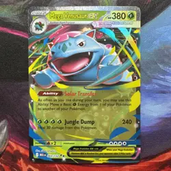 Pokemon TCG Mega Venusaur EX Mega Evolution Double Rare 003/132 - Image 1