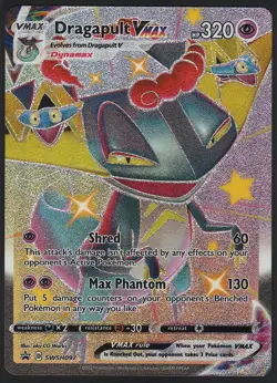Dragapult VMAX SWSH097 Promo SWSH Black Star Pokemon NM - Image 1