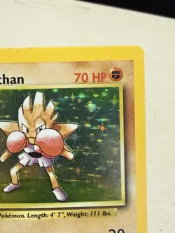 Vintage Pokemon Base Set Lot - Hitmonchan Poliwrath Magneton Holo Rares Unlimted - Image 4