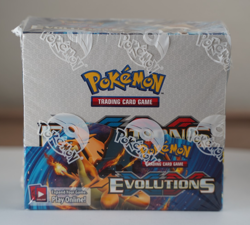 Pokemon TCG XY Evolutions Booster Box Factory Sealed 36 Packs 2016 - Image 1