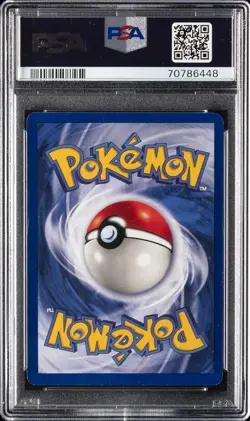 1999 POKEMON GAME 1ST ED-RED CHEEKS #58 PIKACHU PSA 9 - Image 2