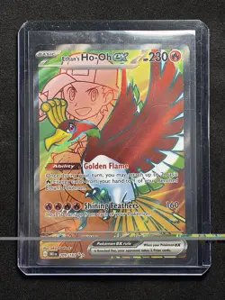 Pokemon TCG - Ethan's Ho-Oh ex 209/182 Ultra Rare - Destined Rivals - English - Image 3