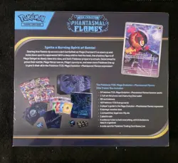 Pokemon TCG Mega Evolution Phantasmal Flames Elite Trainer Box New Factory Seal - Image 2