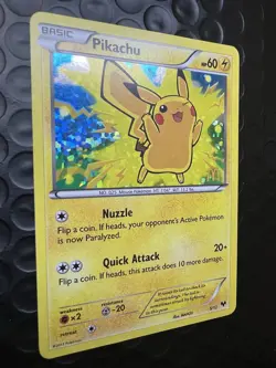 Pokemon Pikachu McDonald's 2013 Promo Holo 005/012 - LP - Image 2