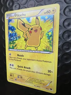 Pokemon Pikachu McDonald's 2013 Promo Holo 005/012 - LP - Image 3