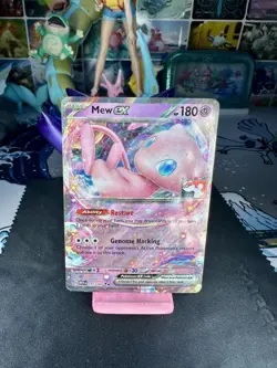 Pokemon Mew EX TCG 151/165 Play! Prize Pack Series 5 Stamped - Image 1