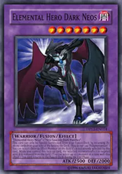 Elemental Hero Dark Neos - DP03-EN014 - Super Rare - 1st Edition - Lightly Playe - Image 1