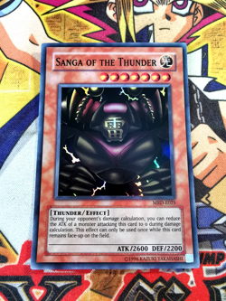 Sanga of the Thunder mrd-e025 Unltd Ed (NM+) Super Rare Yu-Gi-Oh! - Image 1