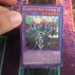 Yu-Gi-Oh! Gladiator Beast Gyzarus DUSA-EN071 1st Edition Ultra Rare NM - Image 2