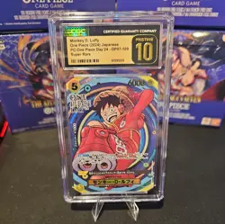 🔥 MONKEY D. LUFFY🔥 ONE PIECE DAY JAPAN 2024 PROMO🔥CGC PRISTINE 10🔥🔥 - Image 1