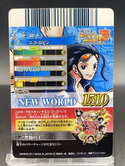 Nico Robin One Piece Berry Match IC CP Rare Holo Japanese BANDAI IC1-CP8 - Image 4