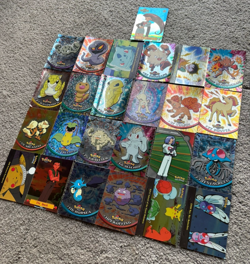 Pokemon Topps - 25 Holo Shiny Cards Inc Arcanine + Pikachu EP Cards - Image 2