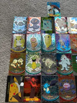 Pokemon Topps - 25 Holo Shiny Cards Inc Arcanine + Pikachu EP Cards - Image 3